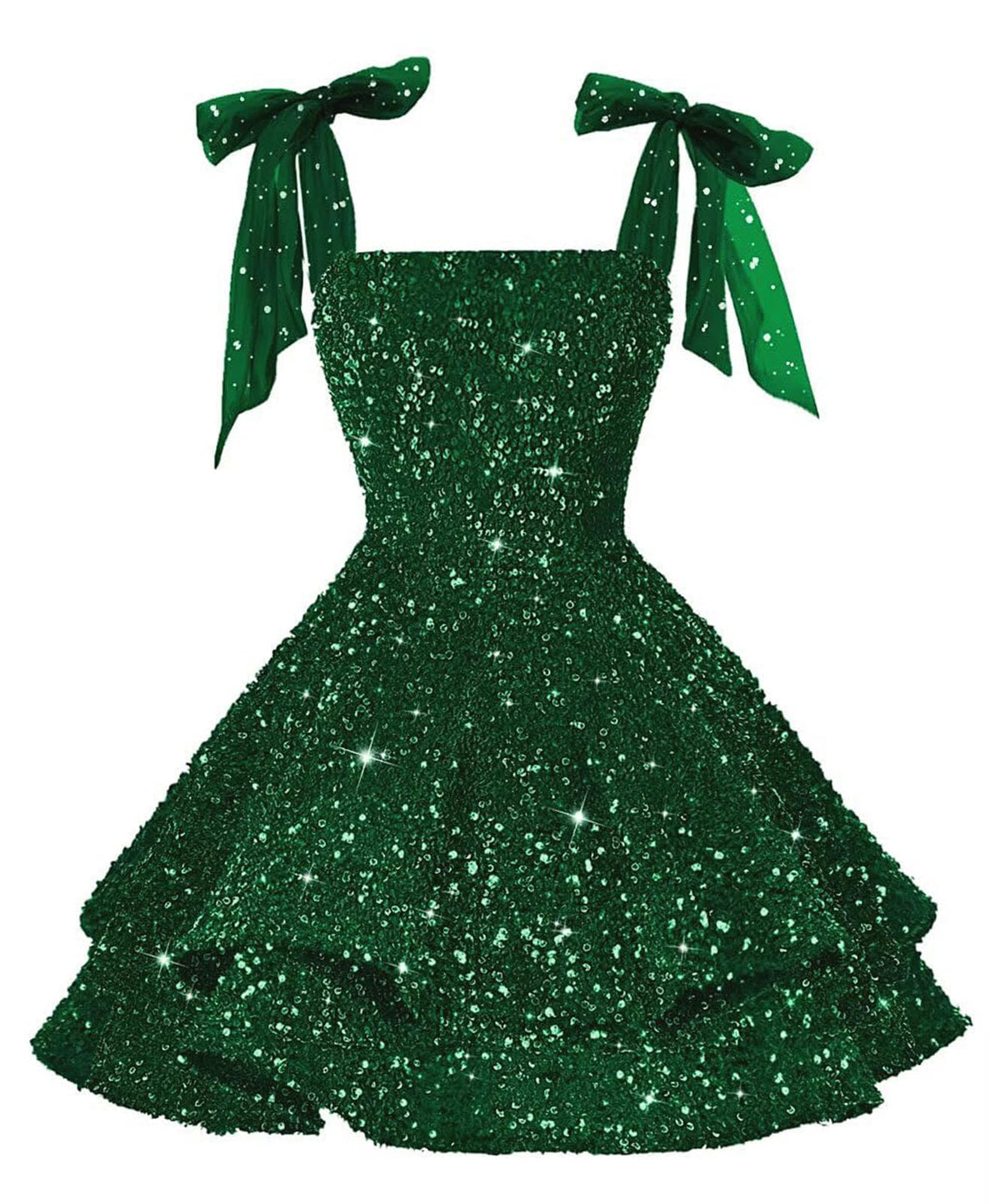 Girls Pink Sequin Flower Girl Dress with Bow Straps
