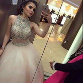 Luxurious Prom Dresses,Two Pieces Prom Dress,Ball Gown Prom Dress,Cheap Prom Dress,High Quality Prom Dress,PD0089