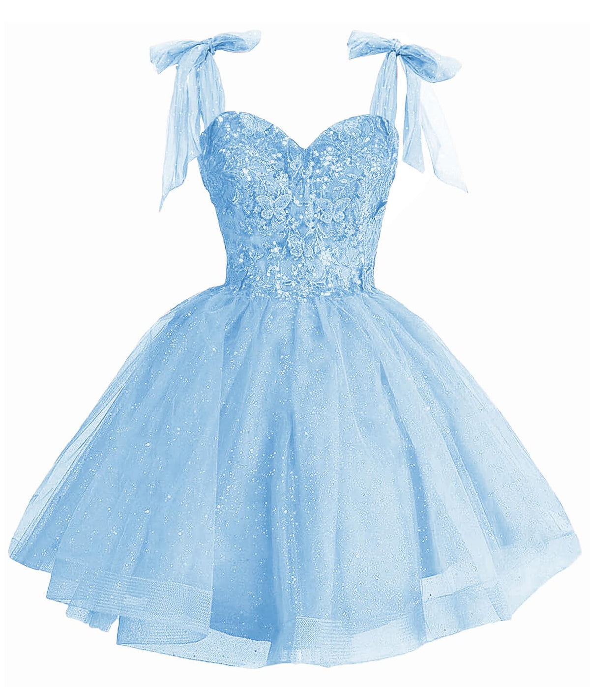 Girls Red Sequin Flower Girl Dress with Bow Straps