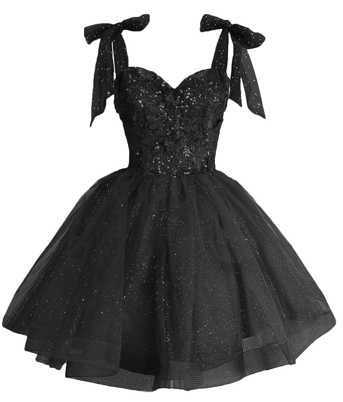 Girls Red Sequin Flower Girl Dress with Bow Straps