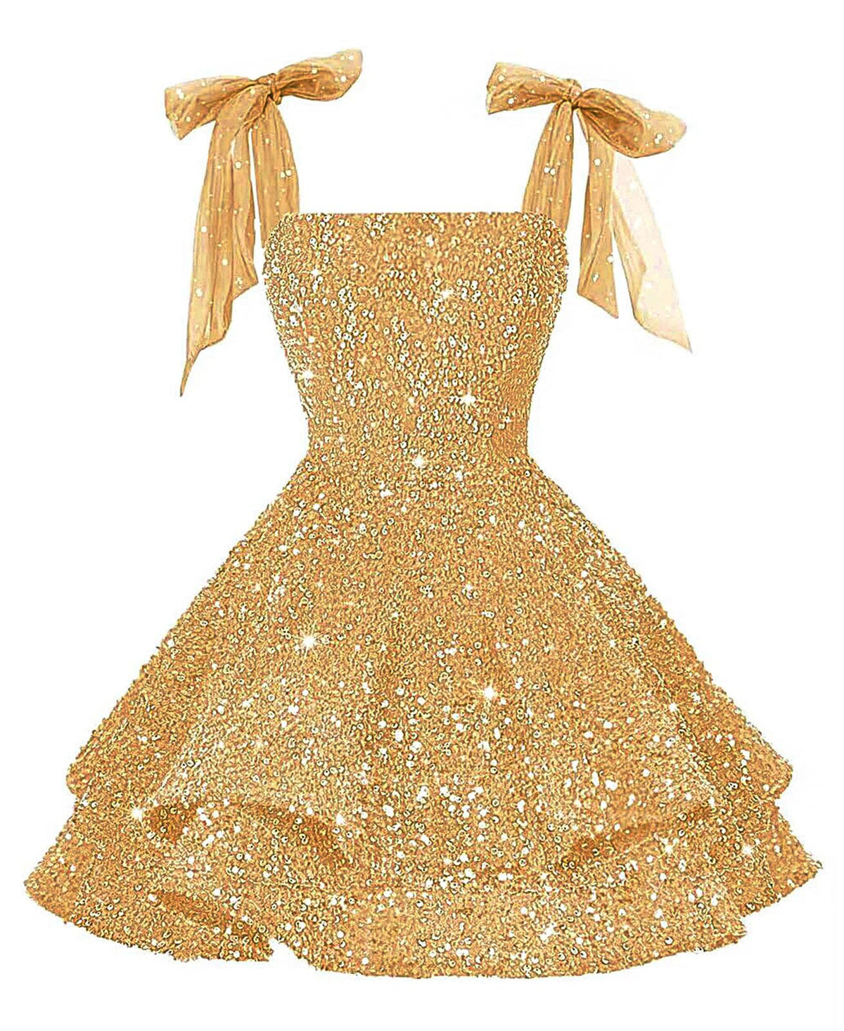 Girls Pink Sequin Flower Girl Dress with Bow Straps
