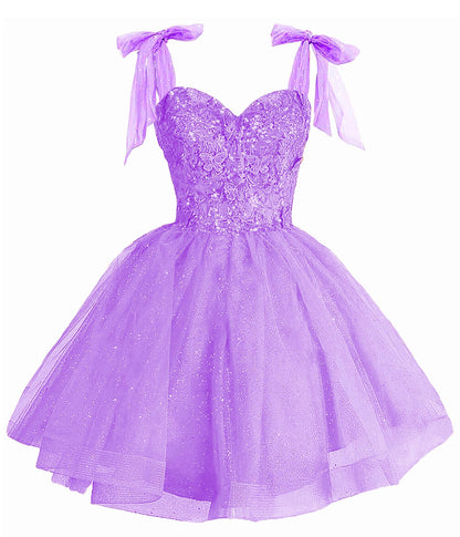 Girls Red Sequin Flower Girl Dress with Bow Straps