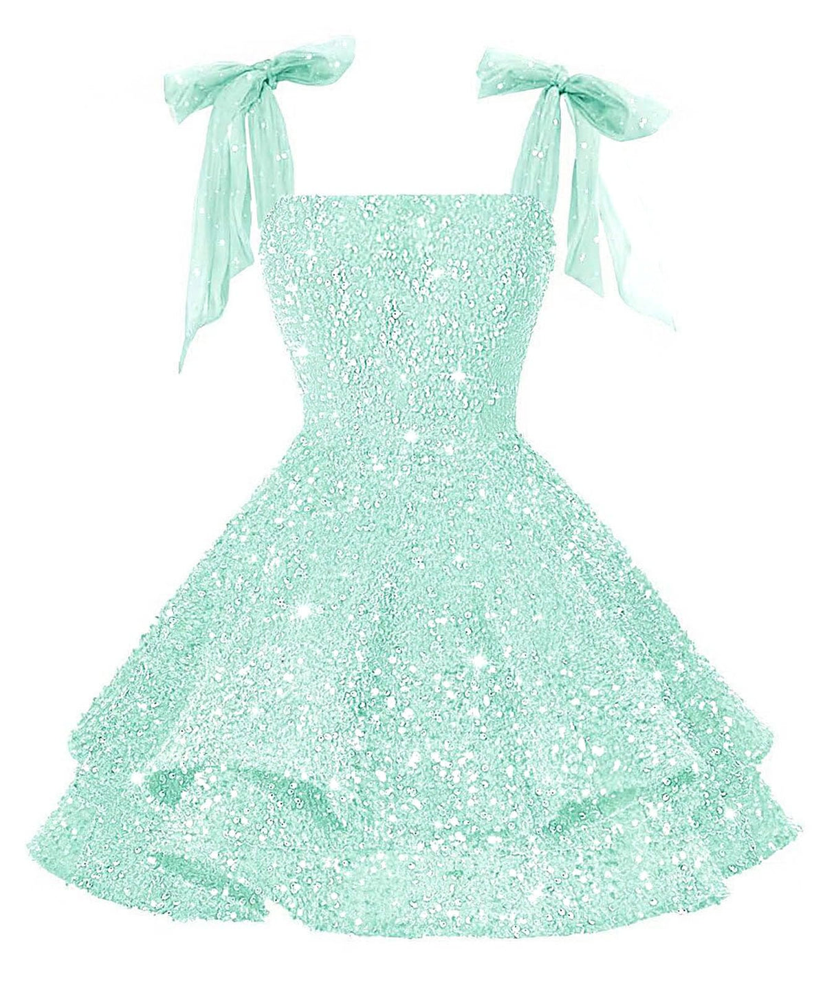 Girls Pink Sequin Flower Girl Dress with Bow Straps