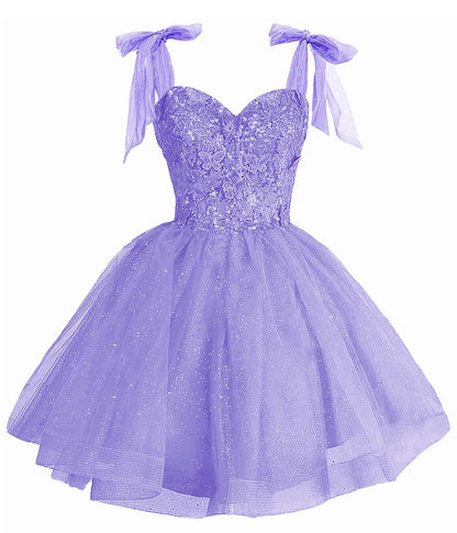 Girls Red Sequin Flower Girl Dress with Bow Straps
