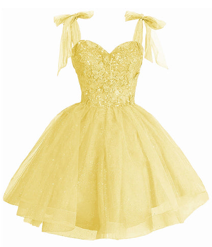 Girls Red Sequin Flower Girl Dress with Bow Straps