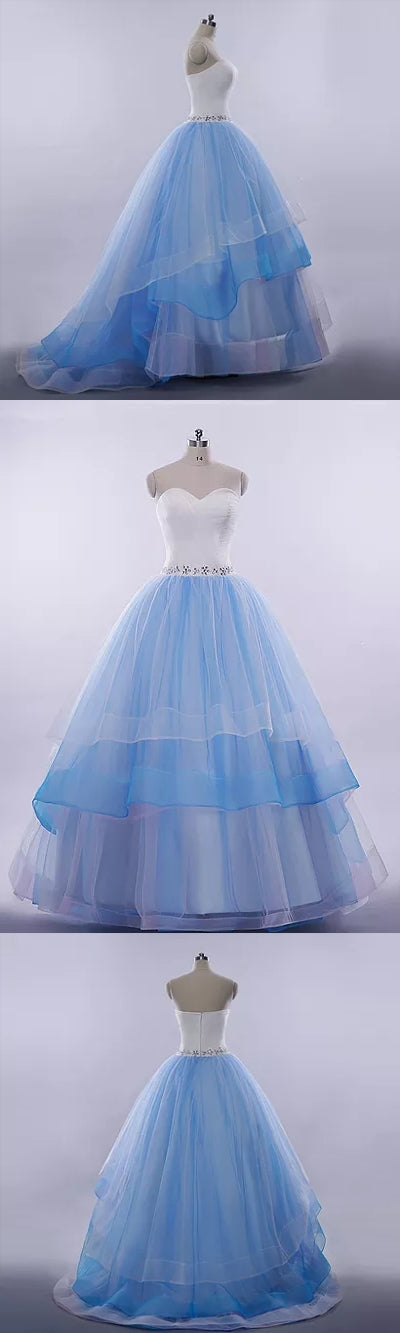 Beautiful Prom Dresses Sweetheart Ball Gown Long Prom Dress/Evening Dress,BD455851