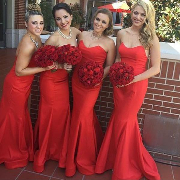 Simple Bridesmaid Dresses,Off-shoulder Bridesmaid Dress,Mermaid Bridesmaid Dress,Cheap Bridesmaid Dresses,Charming Bridesmaid Dress,PD00104