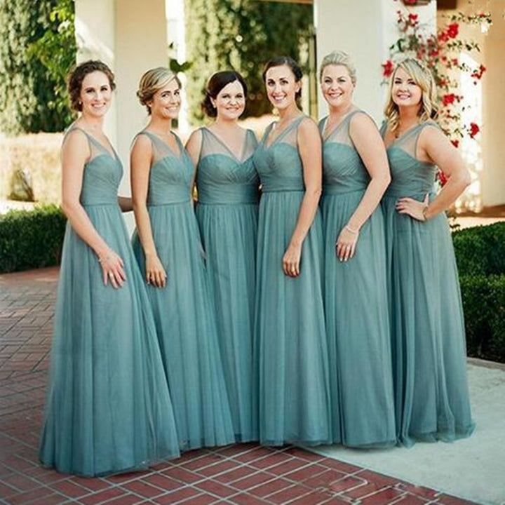 Simple Bridesmaid Dresses,A-line Bridesmaid Dress,V-neck Bridesmaid Dress,Cheap Bridesmaid Dresses,High Quality Bridesmaid Dress,PD0087