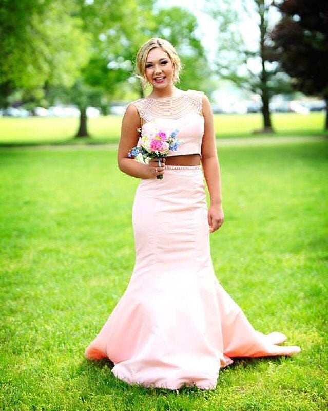 Mermaid Prom Dresses,Two Pieces Prom Dress,Elegant Prom Dress,Modern Prom Dress,Fashion Prom Dress,PD0072