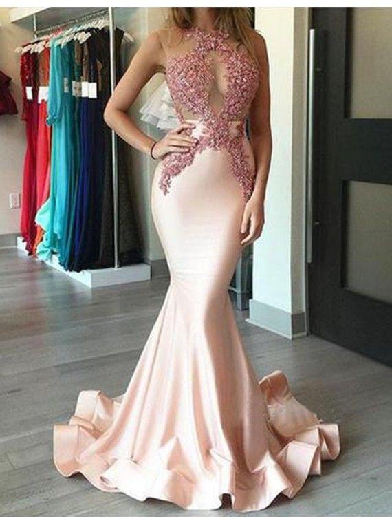 Mermaid Prom Dresses, Sexy Prom Dress,High Quality Prom Dresses,Cheap Prom Dress,Sleeveless Prom Dresses,PD00242