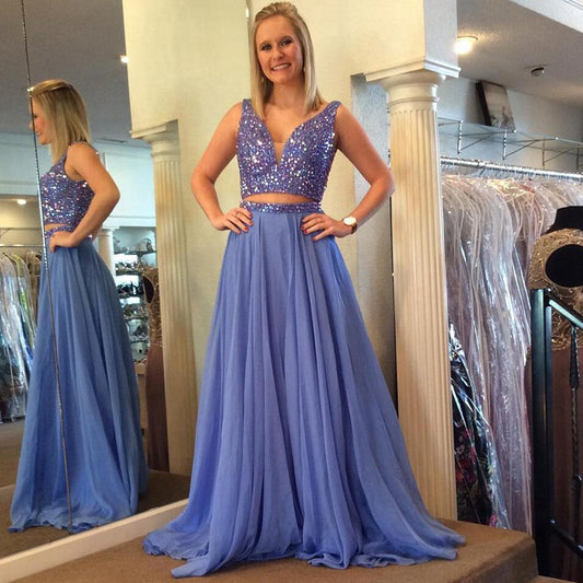 Modern Prom Dresses,V-neck Prom Dress,A-line Prom Dress,Modern Prom DressPD0069