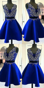 Cheap homecoming dresses,A Line Prom Dress,Short Prom dress,PD455820