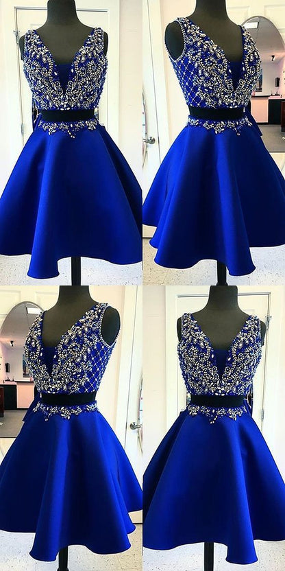 Cheap homecoming dresses,A Line Prom Dress,Short Prom dress,PD455820