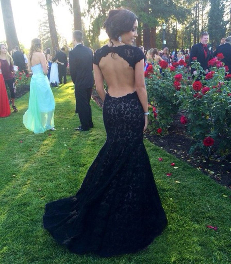 Sexy Prom Dresses,Mermaid Prom Dress,Black Prom Dresses,Lace Prom Dress,Cheap Prom Dresses,PD00270