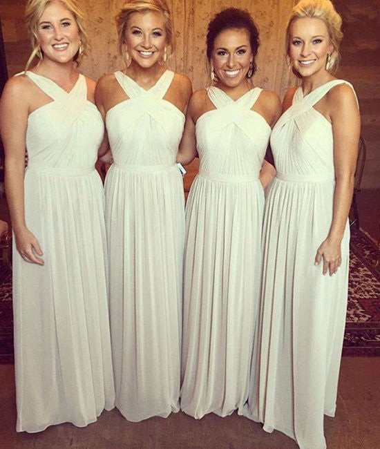 Simple Design Bridesmaid Dress,Long Bridesmaid dress,Chiffon Bridesmaid Dress,Charming Bridesmaid dress,New Arrival Bridesmaid Dress,PD0064