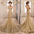 Gorgeous Prom Dress,Mermaid Prom Dresses,Beading Prom Dress,Long Prom Dresses,Yellow Prom Dress,PD00288