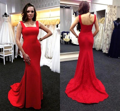 red evening Dress,simple Prom Dress,long prom dress,cheap prom dress,formal evening dress,BD2968