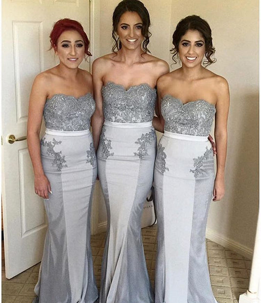 Strapless Bridesmaid Dresses,Mermaid Bridesmaid Dress,Sleeveless Bridesmaid Dress,Cheap Bridesmaid Dresses,New Arrival Bridesmaid Dress,PD00133
