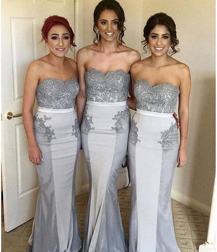 Strapless Bridesmaid Dresses,Mermaid Bridesmaid Dress,Sleeveless Bridesmaid Dress,Cheap Bridesmaid Dresses,New Arrival Bridesmaid Dress,PD00133
