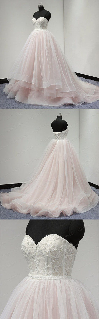 Sweetheart Lace Up Back Charming Affordable Long Prom Dresses Ball Gown,BD41520