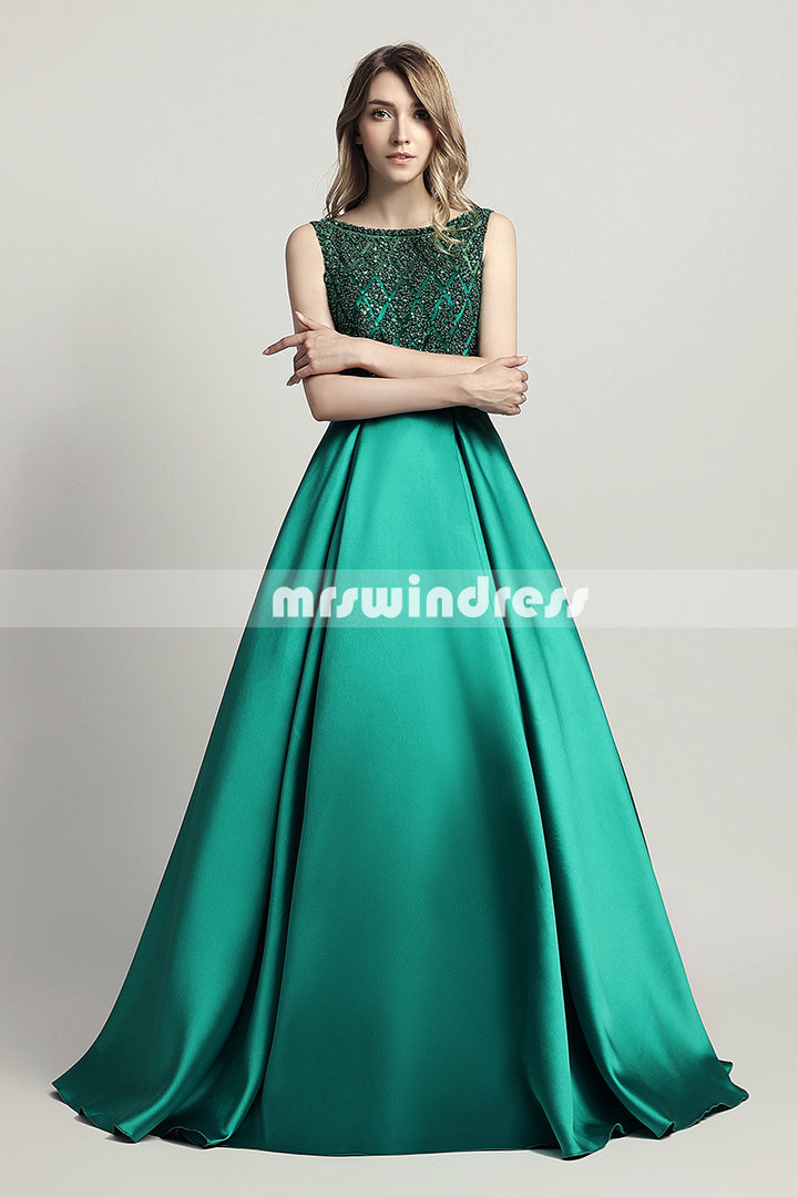 Simple Prom Dresses,Vintage Prom Gowns,Long Evening Dress, Evening dresses,LX443