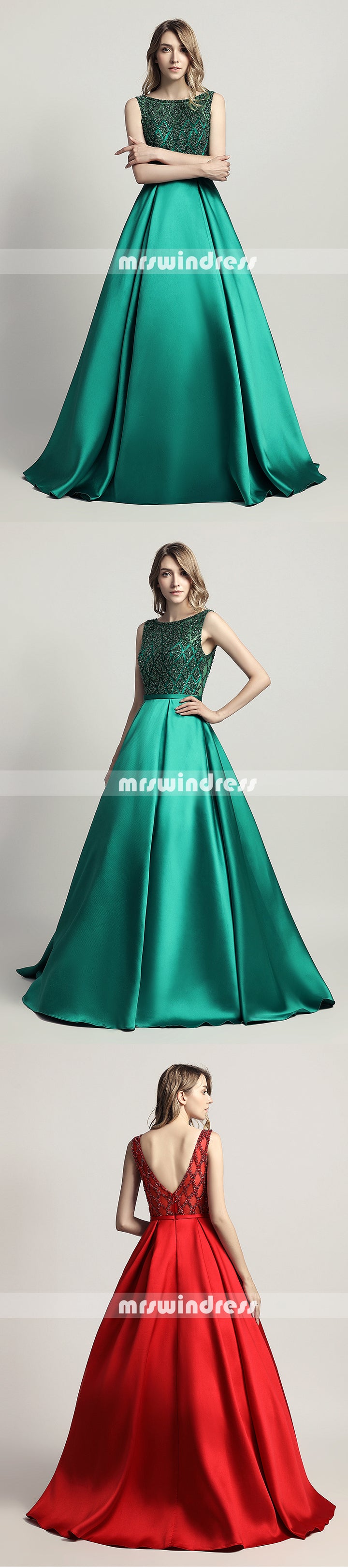 Simple Prom Dresses,Vintage Prom Gowns,Long Evening Dress, Evening dresses,LX443