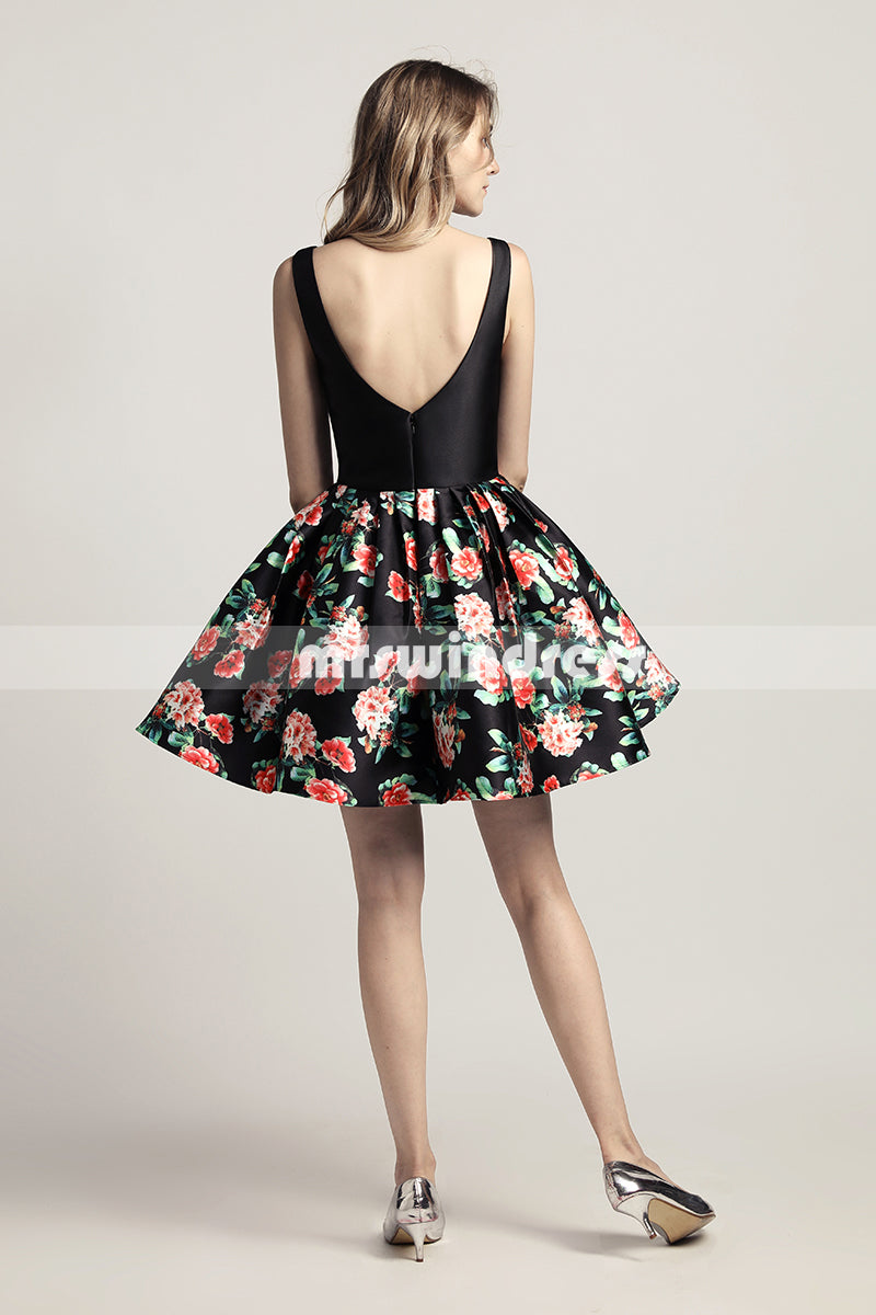 Simple Prom Dresses,Vintage Prom Gowns,Short Evening Dress, Homecoming dresses,LX434