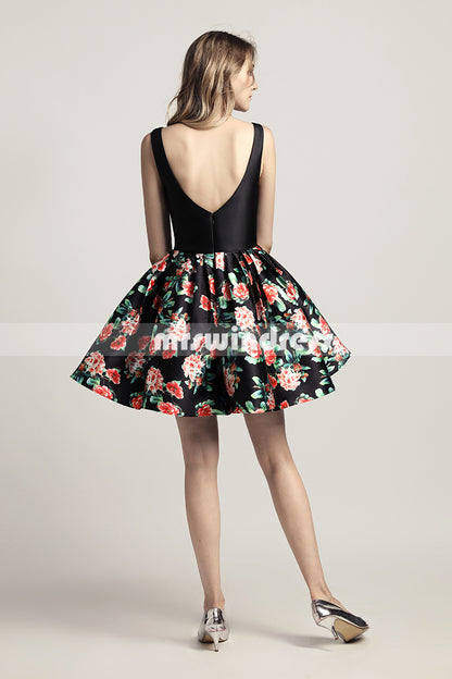 Simple Prom Dresses,Vintage Prom Gowns,Short Evening Dress, Homecoming dresses,LX434