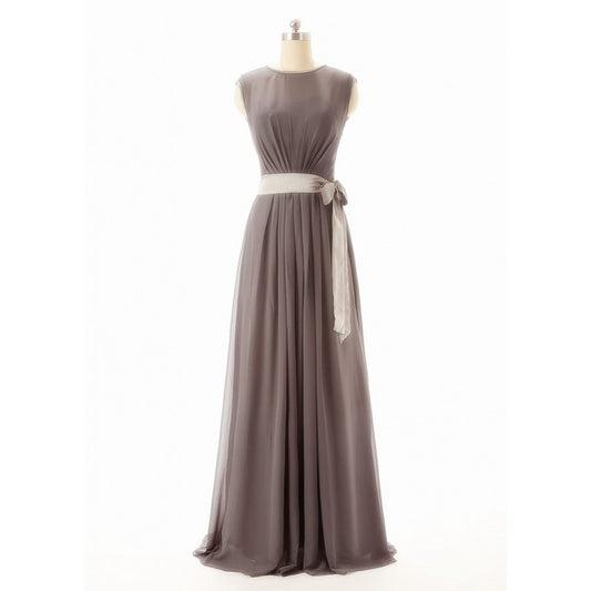 Long bridesmaid dress,gray bridesmaid dress,long bridesmaid dress,cheap chiffon prom dress,BD422