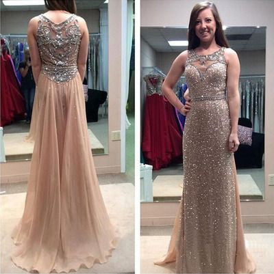 Beading prom Dress,Charming Prom Dress,Long prom dress,evening dress,BD019