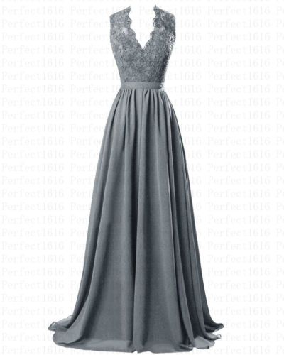 STOCK New Long Chiffon Formal Prom Party Ball Bridesmaid Evening Dresses,BD25467