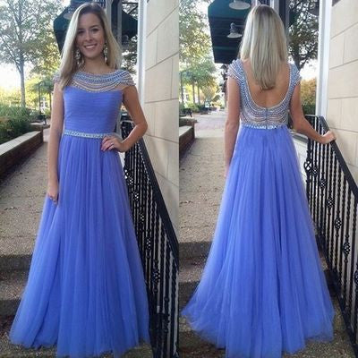 lavender Prom Dresses,tulle long prom dress,charming prom Dress,junior prom dress,evening dress for girls,BD2805