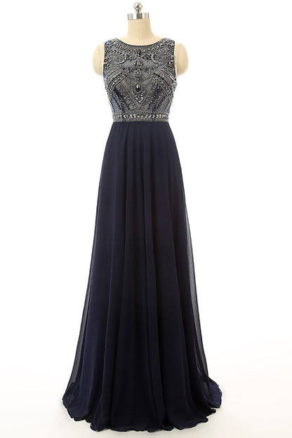 Discount Blue Prom Dresses, Long Prom Dresses,A-line/Princess Prom Dresses,PD4558890