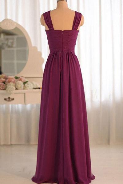 Cheap Prom Dresses, Straps A-line Floor-length Sexy Prom Dresses,PD4558755