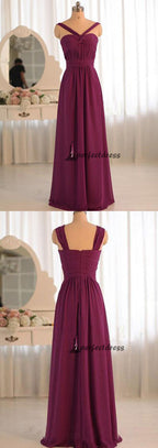Cheap Prom Dresses, Straps A-line Floor-length Sexy Prom Dresses,PD4558755