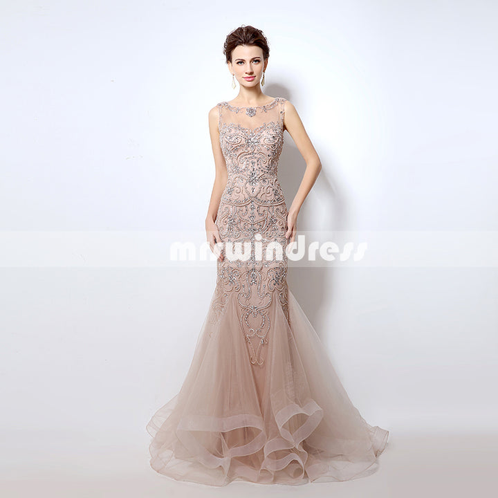 Simple Prom Dresses,Vintage Prom Gowns,Elegant Evening Dress,Cheap Evening dresses,LX006
