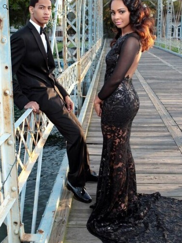 black prom Dress,backless Prom Dress,long prom dress,see through prom dress,evening dress,BD1236