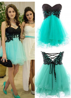 Cute Homecoming Dress,Sweetheart Homecoming Dresses,Cocktail Homecoming Dress,Strapless Homecoming Dresses,PD00158