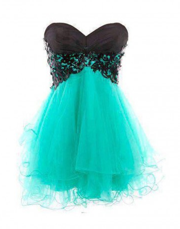 Cute Homecoming Dress,Sweetheart Homecoming Dresses,Cocktail Homecoming Dress,Strapless Homecoming Dresses,PD00158