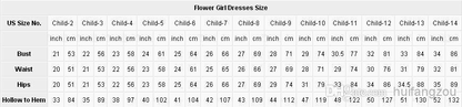 Cute Flower Girl Dresses For Wedding, Little Girl Dress With Bow, FD025