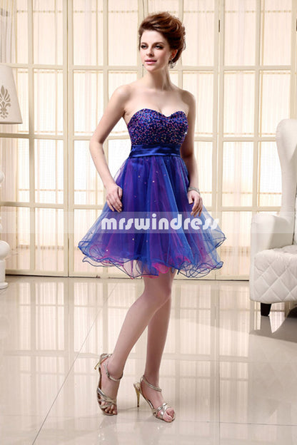Simple Prom Dresses,Vintage Prom Gowns,Short Evening Dress, Homecoming Dresses,SD101