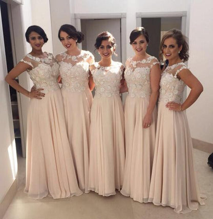 A-line Bridesmaid Dresses,Unique Bridesmaid Dress,Floor Length Bridesmaid Dress,Cheap Bridesmaid Dresses,New Arrival Bridesmaid Dress,PD00184