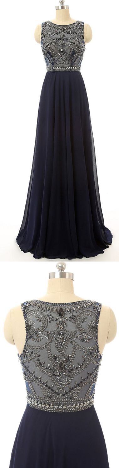 Discount Blue Prom Dresses, Long Prom Dresses,A-line/Princess Prom Dresses,PD4558890