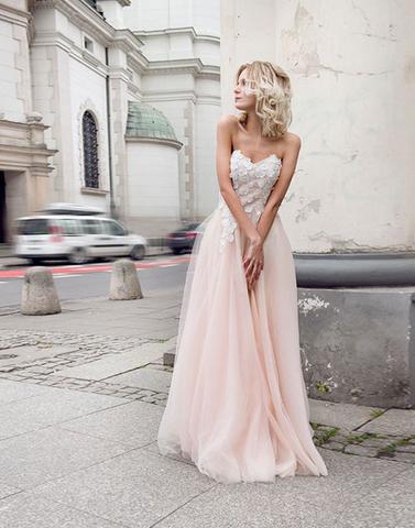 Beautiful sweetheart neck lace long prom dresses, formal dresses,BD1120