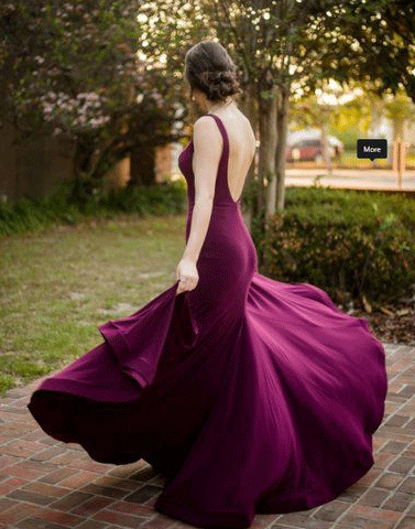 Burgundy Prom Dresses,Evening Dresses,BH91041