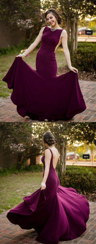 Burgundy Prom Dresses,Evening Dresses,BH91041