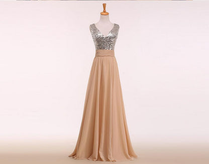 Sequin Prom Dresses,Sparkle Prom Dress,Dresses For Prom,Bridesmaid dress,BD174