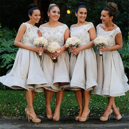 lace bridesmaid dress,short bridesmaid dress,Cheap bridesmaid dress,cute bridesmaid dress,BD841