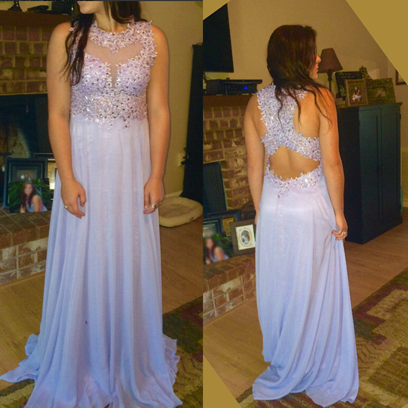 lilac Prom Dress,long Prom Dress,charming Prom dress,evening dress,BD616