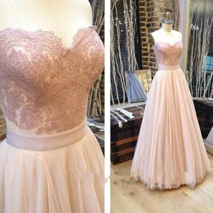 A-line prom Dress,sweetheart Prom Dresses,long prom dress,blush pink prom dress,party dress,BD1658